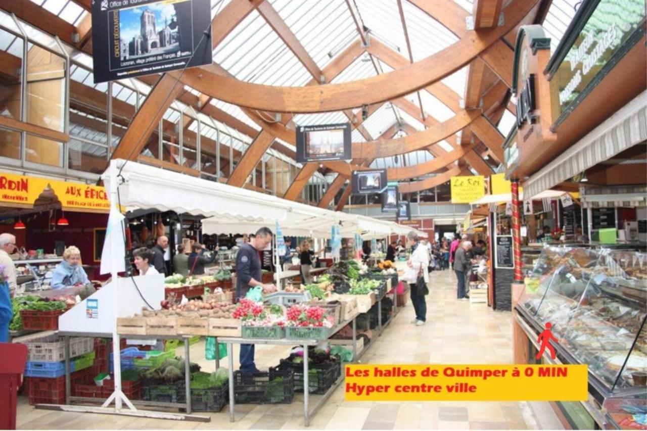 Cosy Appartement Hyper Centre-Ville Quimper Eksteriør bilde