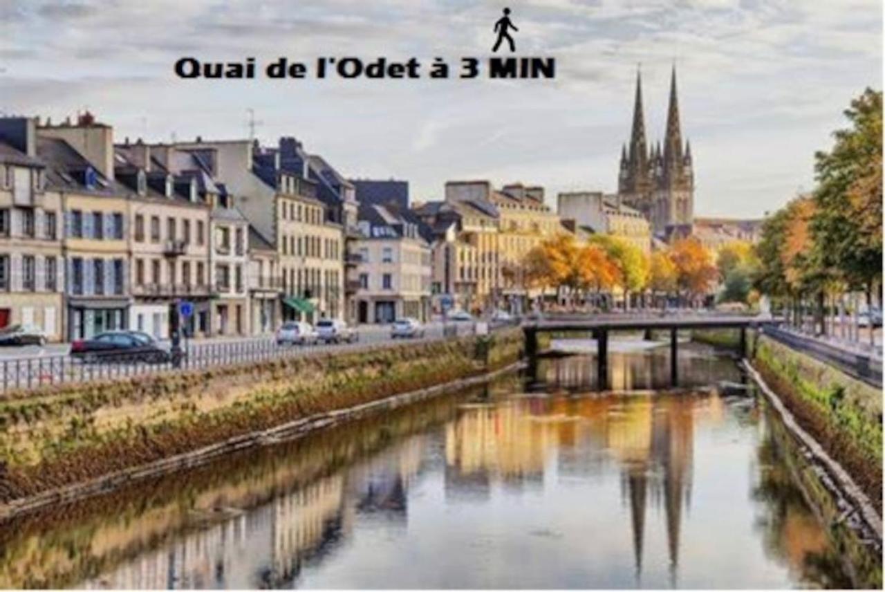 Cosy Appartement Hyper Centre-Ville Quimper Eksteriør bilde